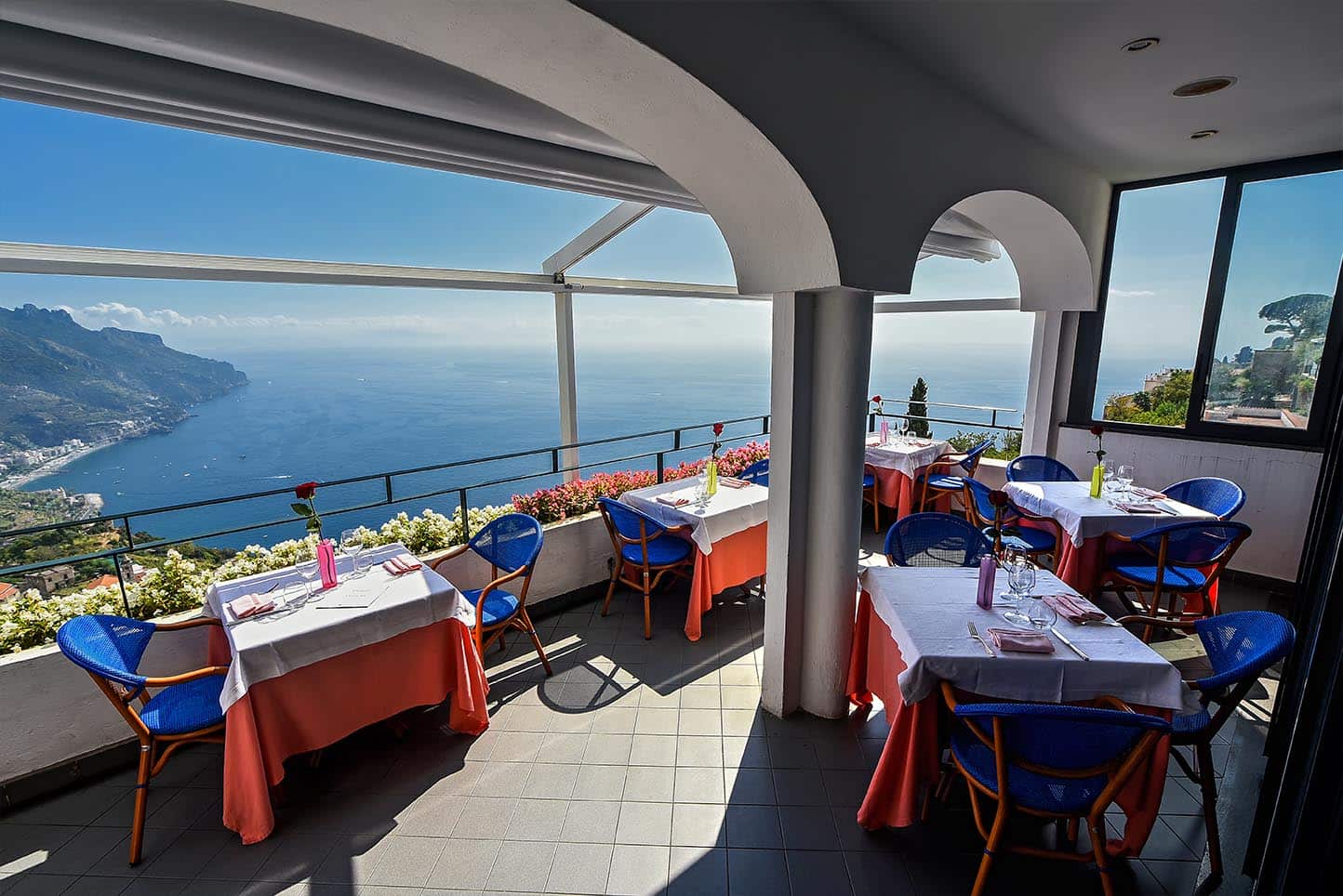 Al Ristoro del Moro restaurant panoramic view